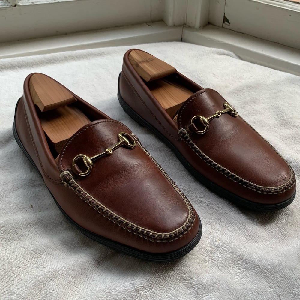 Classic Gucci style men’s loafers